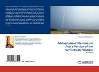 Produktbild: Metaphysical Dilemmas in Ayer''s Version of the Verification Principle