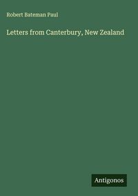 Produktbild: Letters from Canterbury, New Zealand
