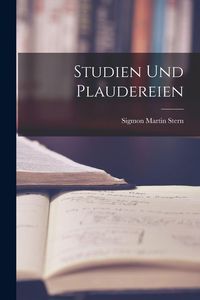 Produktbild: Studien und Plaudereien