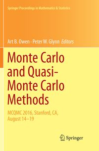 Produktbild: Monte Carlo and Quasi-Monte Carlo Methods