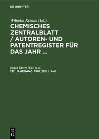 Produktbild: 1961, Teil I: A&ndash;K