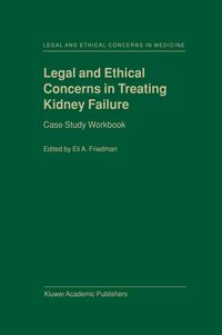 Produktbild: Legal and Ethical Concerns in Treating Kidney Failure