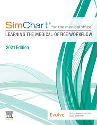 Produktbild: SimChart for the Medical Office: Learning the Medical Office Workflow - 2021 Edition E-Book