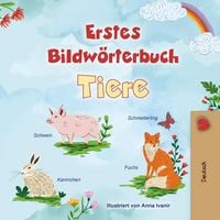 Produktbild: Erstes Bildw&ouml;rterbuch Tiere (German Bedtime Collection)