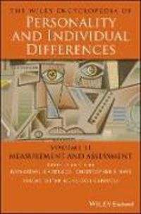 Produktbild: The Wiley Encyclopedia of Personality and Individual Differences, Measurement and Assessment