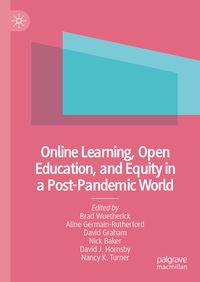 Produktbild: Online Learning, Open Education, and Equity in a Post-Pandemic World