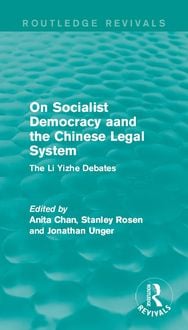 Produktbild: On Socialist Democracy and the Chinese Legal System
