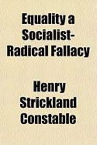 Produktbild: Equality a Socialist-Radical Fallacy