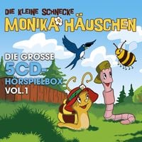 Produktbild: Die kleine Schnecke Monika H&auml;uschen - Die gro&szlig;e 5-CD H&ouml;rspielbox, Vol. 1