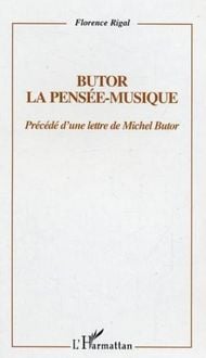 Produktbild: Butor: pensee-musique precede d'une lettre de michel butor
