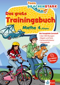 Produktbild Klett Team Drachenstark: Das große Trainingsbuch Mathe 4. Klasse