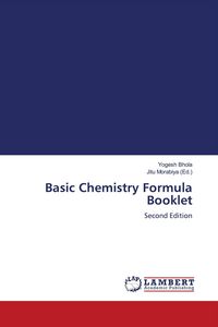 Produktbild: Basic Chemistry Formula Booklet