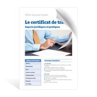 Produktbild: Le certificat de travail