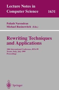 Produktbild: Rewriting Techniques and Applications