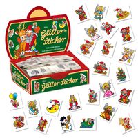 Produktbild: Mini-Glitter-Sticker-Set 2. Weihnachten, 240-tlg
