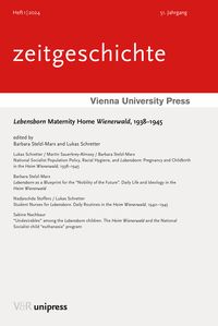 Produktbild: Lebensborn Maternity Home Wienerwald, 1938&ndash;1945