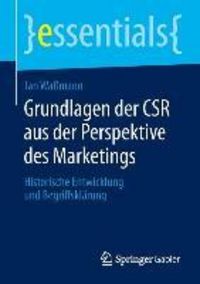 Produktbild: Grundlagen der CSR aus der Perspektive des Marketings