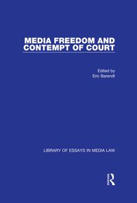 Produktbild: Media Freedom and Contempt of Court