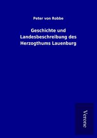 Produktbild: Geschichte und Landesbeschreibung des Herzogthums Lauenburg
