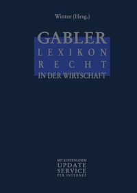 Produktbild: Gabler Lexikon Recht in der Wirtschaft
