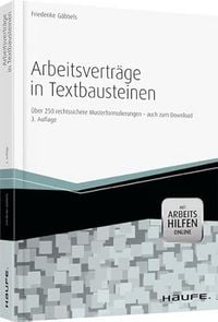 Produktbild: Arbeitsvertr&auml;ge in Textbausteinen
