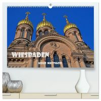 Produktbild: Wiesbaden Aquis Mattiacis (hochwertiger Premium Wandkalender 2027 DIN A2 quer), Kunstdruck in Hochglanz