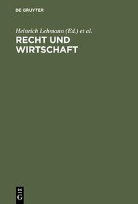 Produktbild: Recht und Wirtschaft