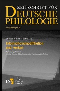 Produktbild: Informationsmodifikation und -verlust