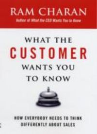 Produktbild: What the Customer Wants You to Know