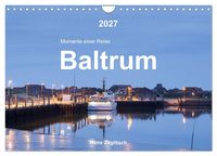 Produktbild: Baltrum - Momente einer Reise (Wandkalender 2027 DIN A4 quer), CALVENDO Monatskalender