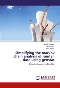 Produktbild: Simplifying the markov chain analysis of rainfall data using genstat