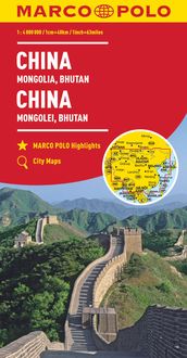 Bild vom Artikel MARCO POLO Kontinentalkarte China, Mongolei, Bhutan 1:4 Mio. vom Autor Marco Polo