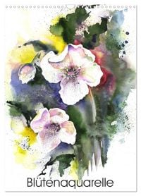 Produktbild: Bl&uuml;tenaquarelle (Wandkalender 2026 DIN A3 hoch), CALVENDO Monatskalender