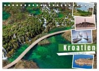 Produktbild: Kroatien Traumland der Adria (Tischkalender 2026 DIN A5 quer), CALVENDO Monatskalender