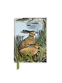 Produktbild: Angela Harding &ndash; Rathlin Hasen &ndash; Taschenkalender 2027
