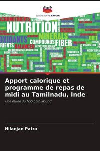 Produktbild: Apport calorique et programme de repas de midi au Tamilnadu, Inde