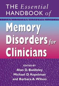 Produktbild: The Essential Handbook of Memory Disorders for Clinicians