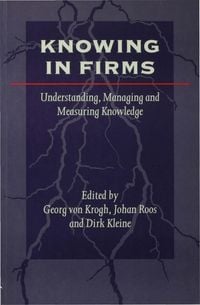 Produktbild: Knowing in Firms