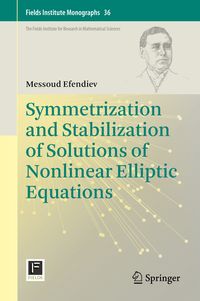 Produktbild: Symmetrization and Stabilization of Solutions of Nonlinear Elliptic Equations