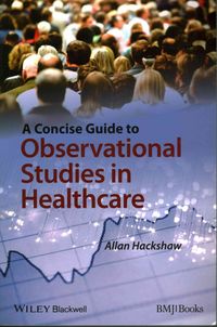 Produktbild: A Concise Guide to Observational Studies in Healthcare