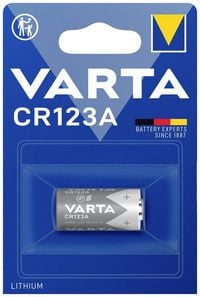 Produktbild: Varta LITHIUM Cylindr. CR123A Bli 1 Fotobatterie CR123A Lithium 1430 mAh 3V 1St.