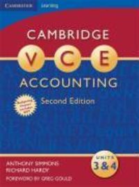 Produktbild: Simmons, A: Cambridge VCE Accounting Units 3 and 4
