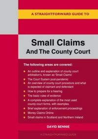 Produktbild: Bennie, D: Straightforward Guide to Small Claims and the Cou
