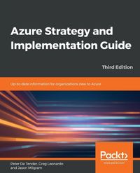Produktbild: Azure Strategy and Implementation Guide - Third Edition