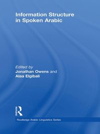 Produktbild: Information Structure in Spoken Arabic