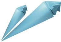 Bild vom Artikel URSUS Schultüten Bastel-Schultüte mit Filzmanschette, hellblau, Höhe: 35 cm, Durchmesser: 11,5 cm vom Autor 