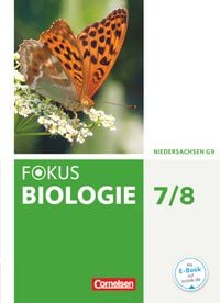 Produktbild: Fokus Biologie - Neubearbeitung - Gymnasium Niedersachsen G9 - 7./8. Schuljahr