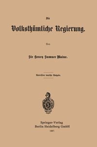 Produktbild: Die Volksth&uuml;mliche Regierung
