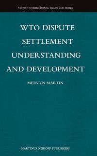 Produktbild: WTO Dispute Settlement Understanding and Development