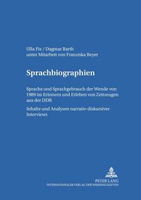 Produktbild: Sprachbiographien